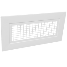Load image into Gallery viewer, 10x6" Galvanized Air Register HVAC vent cover - side view
