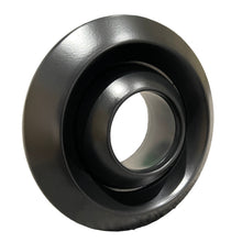Load image into Gallery viewer, 12" Aluminum air nozzle diffuser side view showing adjustable directional airflow nozzle design | Flo-Matrix
