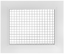 Load image into Gallery viewer, 12x14 inch egg crate HVAC grille register vent cover for uniform air distribution in commercial and residential spaces (front view)