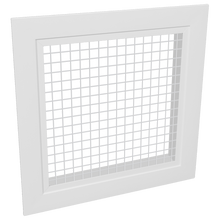 Load image into Gallery viewer, 16x16" Galvanized Air Register HVAC vent cover - side view