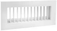 Load image into Gallery viewer, 16x4" Air Grille Register Vertical Blades Single Deflection HVAC (side view)