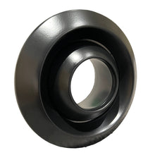Load image into Gallery viewer, 8" aluminum industrial air nozzle diffuser black side view