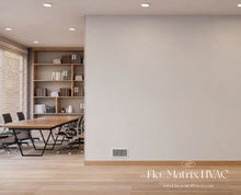 Load image into Gallery viewer, Modern double deflection vertical air grille register cover engineered for efficient air distribution, combining adjustable airflow performance with a clean architectural appearance.