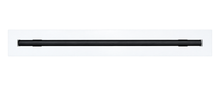 Load image into Gallery viewer, Front view of a white 18 inch 1-slot linear diffuser with 19mm openings for precision airflow in commercial HVAC systems