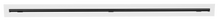 Load image into Gallery viewer, Front view of a white 48 inch 1-slot linear diffuser with 19mm openings for precision airflow in commercial HVAC systems