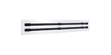 Load image into Gallery viewer, Side view of a white 32 inch 2-slot linear diffuser with 25mm openings for high airflow in commercial HVAC systems