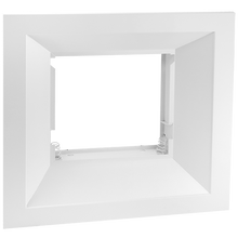 Load image into Gallery viewer, 24x24" Aluminum Single Cone Ceiling Square Diffuser - (with removable core)