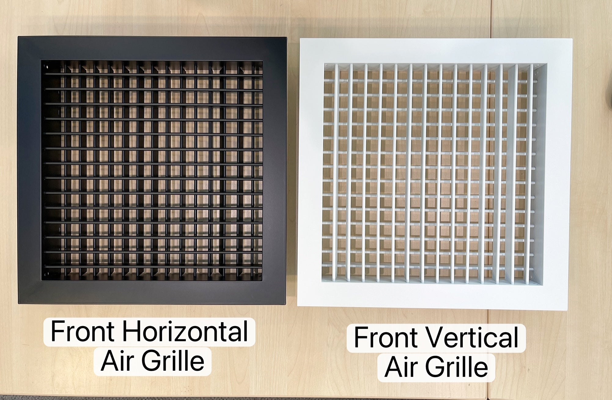Deflection Diffuser Front Horizontal or Vertical? Guide to Double Deflection Air Grilles ...