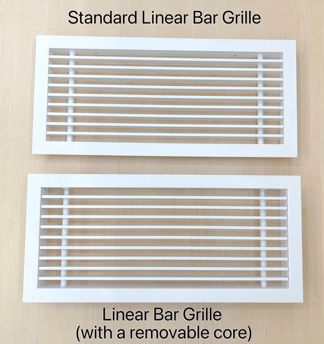Fixed or Removable Core? How to Choose Your Linear Bar Grille for Duct Access and Aesthetics