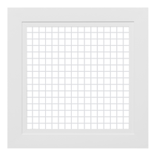 Load image into Gallery viewer, 16x16&quot; Galvanized Air Grille HVAC vent cover - front view
