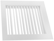 Load image into Gallery viewer, 18x14" Vent Cover Grille Register Vertical Blades Single Deflection (side view)
