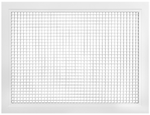 Load image into Gallery viewer, 22x14 egg crate air grille vent cover, return and supply, front view, white finish, Flo-Matrix HVAC
