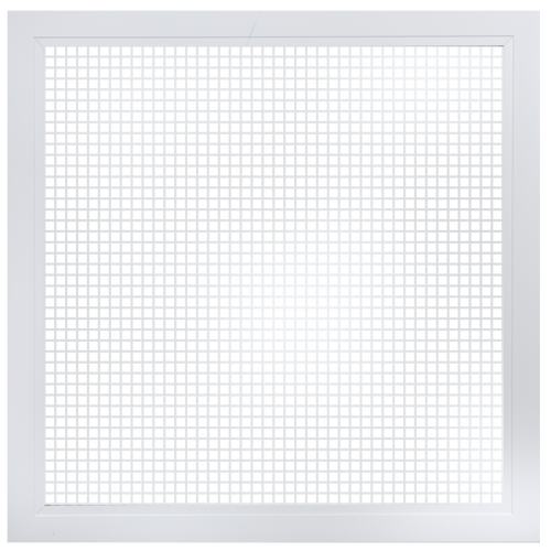 24x24 inch egg crate HVAC grille register vent cover for uniform air distribution in commercial and residential spaces (front view)
