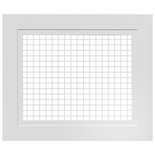 Load image into Gallery viewer, 8x10&quot; Galvanized Air Grille HVAC vent cover - front view

