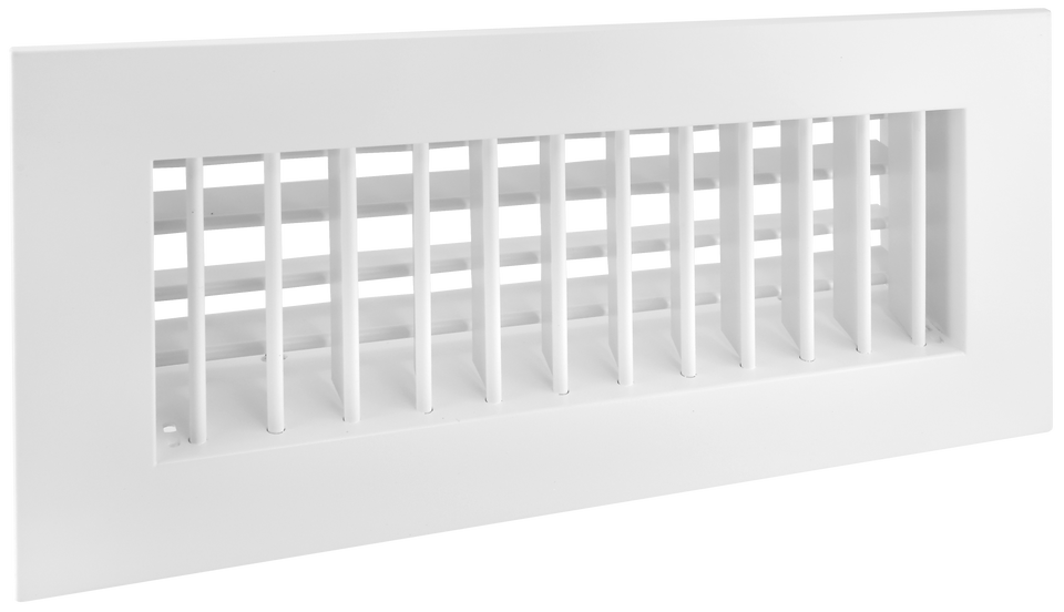 Air vent covers - Double deflection Air Grille HVAC Diffusers with front vertical blades - ships within Canada and USA