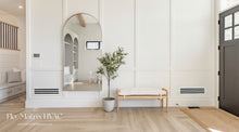 Load image into Gallery viewer, Standard contemporary vent covers mounted on walls, blending seamlessly with modern home décor while supporting effective heating and cooling airflow.
