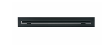 Load image into Gallery viewer, 20&quot; Linear Slot Diffuser HVAC modern air vent cover - black finish
