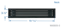 Load image into Gallery viewer, 20&quot; Linear Slot Diffuser HVAC air vent cover
