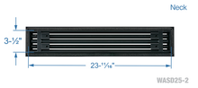 Load image into Gallery viewer, 24&quot; Linear Slot Diffuser HVAC air vent cover
