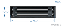 Load image into Gallery viewer, 24&quot; Linear Slot Diffuser HVAC modern air vent cover
