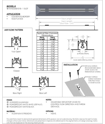 Linear Slot Diffusers & Custom Plenums for HVAC - In Stock – Linear Air ...