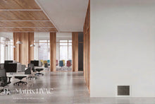 Load image into Gallery viewer, Flo-Matrix HVAC double deflection air grille installed in a commercial HVAC ventilation system for directional airflow control, balanced air distribution, and modern architectural aesthetics
