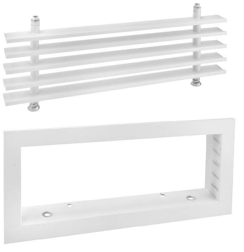 Air vent covers - Linear Bar Grille HVAC Diffusers with removable core - 15 degree deflection - ships within Canada and USA