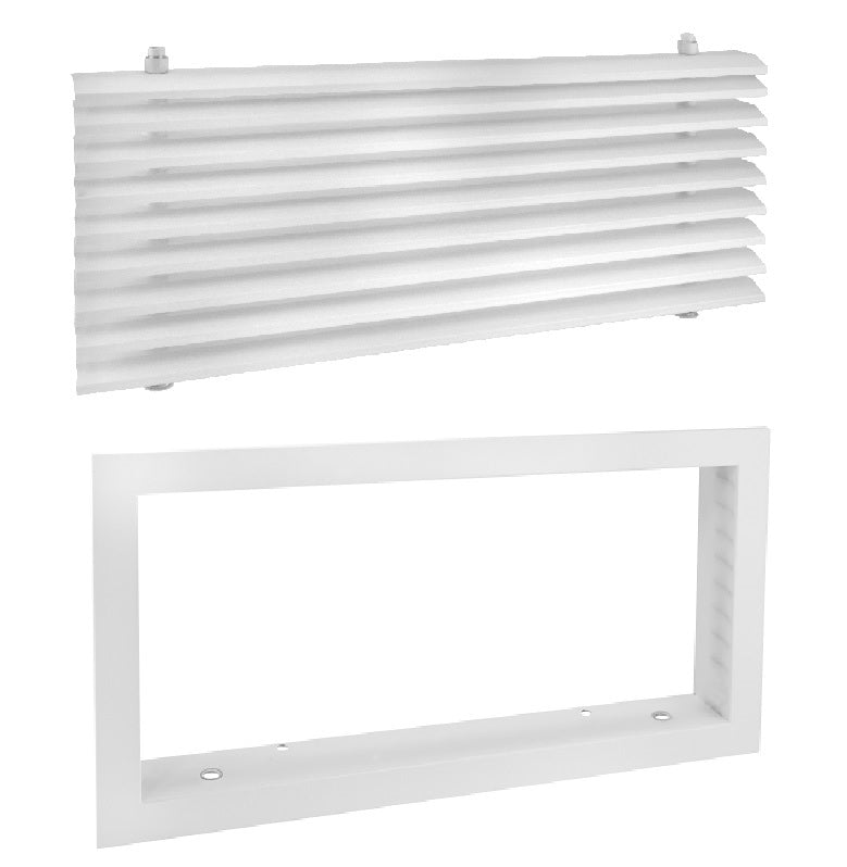 Air vent covers - Linear Bar Grille HVAC Diffusers with removable core - 0 degree deflection - ships within Canada and USA