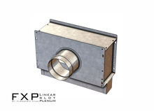 Load image into Gallery viewer, Plenum 8x2 10x2 12x2 14x2 16x2 18x2 with 4 inch round connection FXP standard style
