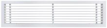 Load image into Gallery viewer, 22x6&quot; Linear Bar Grille Air Vent Cover (0 Degree Deflection)
