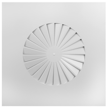 Load image into Gallery viewer, 23.5x23.5&quot; Swirl Ceiling Square Diffuser (24 Blades)
