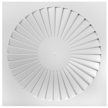Load image into Gallery viewer, 23.5x23.5&quot; Swirl Ceiling Square Diffuser (36 Blades)
