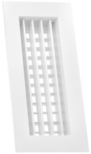 Load image into Gallery viewer, 4x12&quot; Double Deflection Grille HVAC Air Vent front vertical blades
