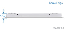 Load image into Gallery viewer, 24&quot; Linear Slot Diffuser HVAC air modern vent cover 2 slots - matte white finish
