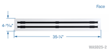 Load image into Gallery viewer, 34&quot; Linear Slot Diffuser HVAC modern air vent cover
