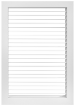 Load image into Gallery viewer, 12x18&quot; Single Deflection Grille Air Vent Cover (Horizontal Blades)
