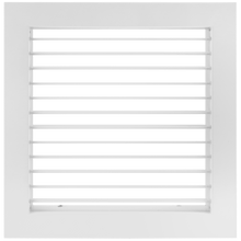 Load image into Gallery viewer, 14x14&quot; Single Deflection Grille Air Vent Cover (Horizontal Blades)
