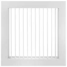 Load image into Gallery viewer, 10x10&quot; Single Deflection Grille Air Vent Cover (Vertical Blades)
