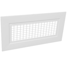 Load image into Gallery viewer, 4x10&quot; Galvanized Wire Air Grille with Aluminum Frame

