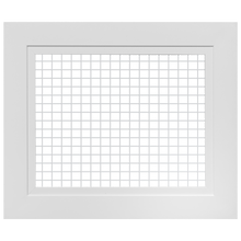 Load image into Gallery viewer, 8x10&quot; Galvanized Wire Air Grille with Aluminum Frame
