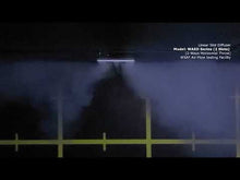 Load and play video in Gallery viewer, Linear Slot Diffuser Smoke Test video (2-ways horizontal throw) WASD25-2

