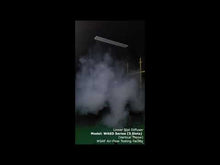 Load and play video in Gallery viewer, Linear Slot Diffuser Smoke Test video (vertical throw) WASD19-3
